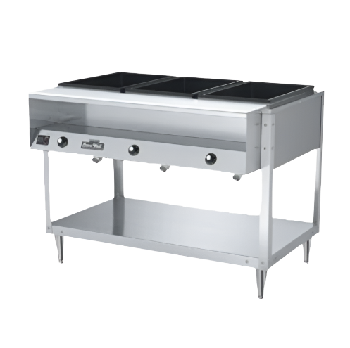 Vollrath ServeWell® Hot Food Table With 3 Wells 46" W