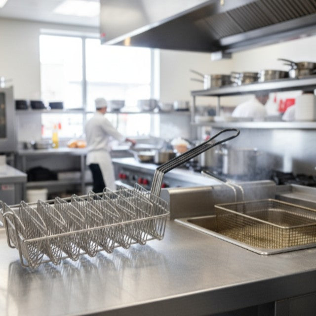 Winco Rectangular Taco Basket Holds 8 Shells TB-8