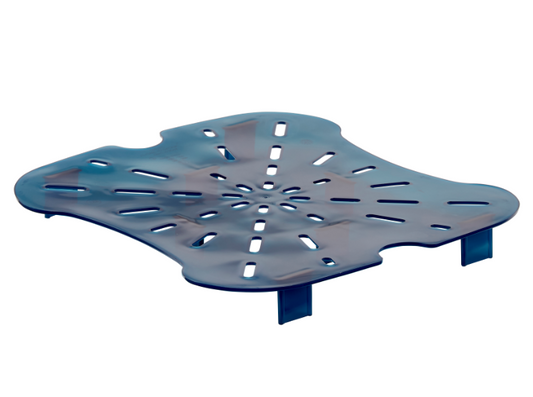 Cambro FreshPro Containers Translucent Blue Drain Shelf For 12, 18 & 22 qt. 12SFSFPDPP267