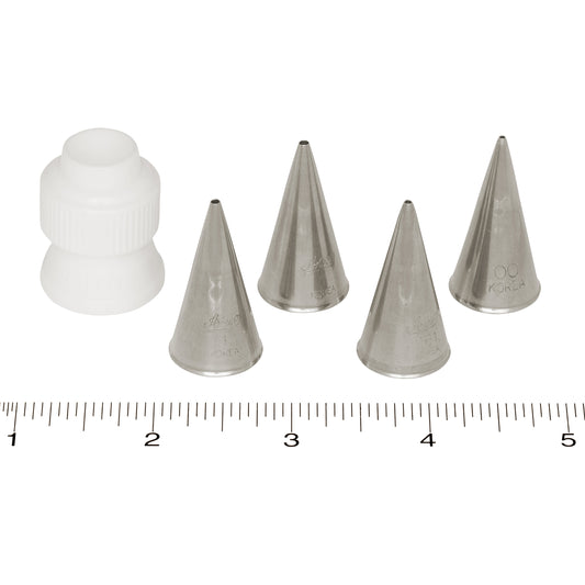 Ateco Stainless Steel Piping Tip Plain #00