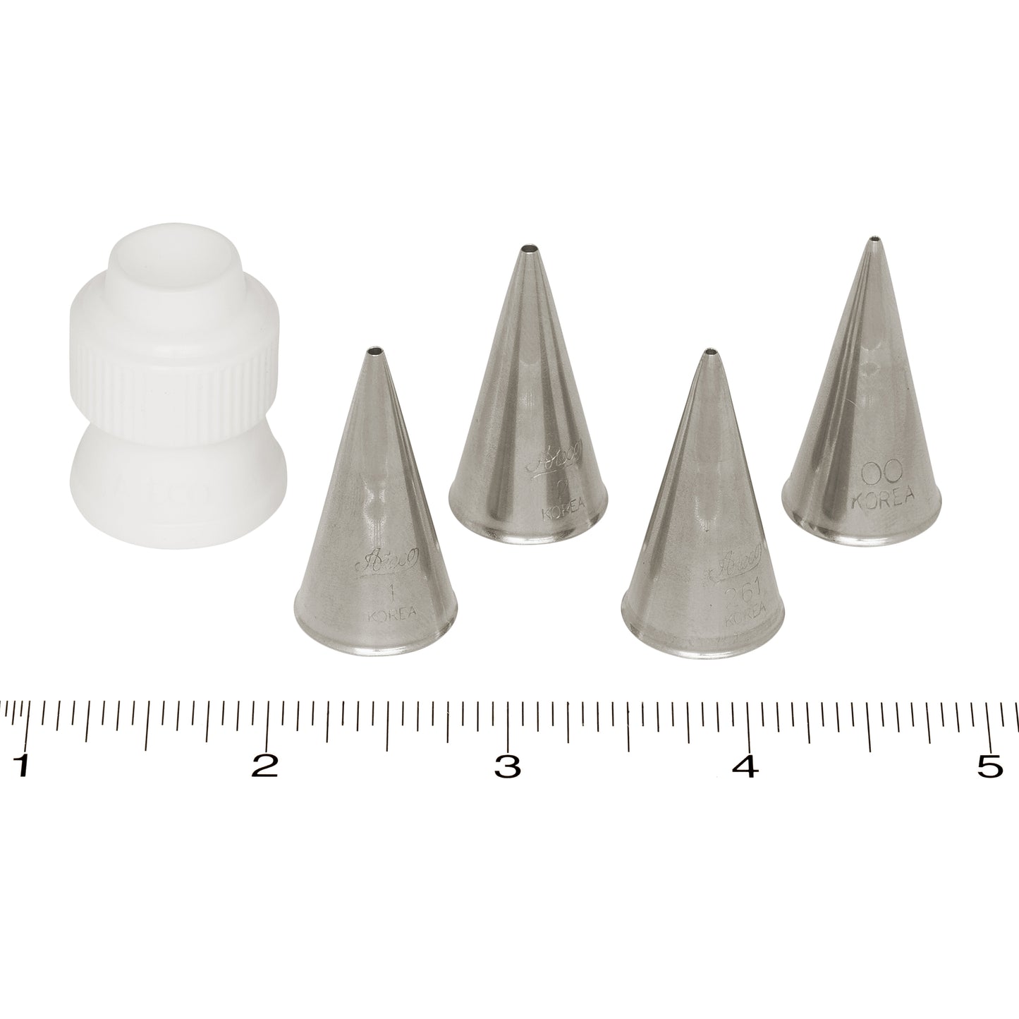Ateco Stainless Steel Piping Tip Plain #1