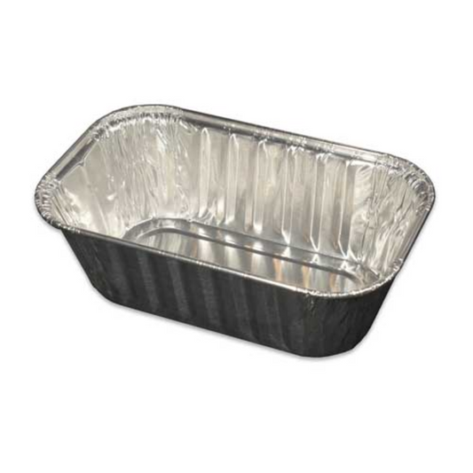 Aluminum Foil Oblong Loaf Pan 1 lb. - 1000/Case