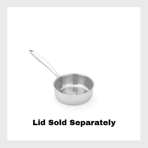 Browne Thermalloy Tri-Ply Stainless Steel Sauce Pan 1 Qt. 5724211