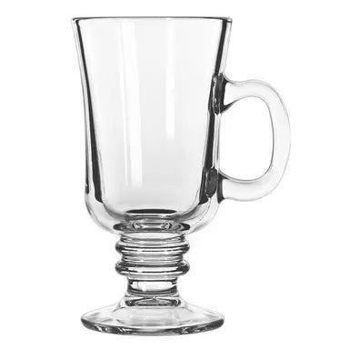 Libbey Irish Glass Coffee Mug with Handle 8.5 oz. 5295 - 24/Case