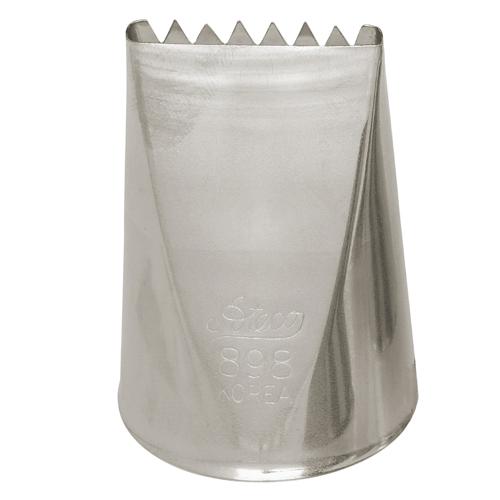 Ateco Basket Weave Stainless Steel Piping Tip #898