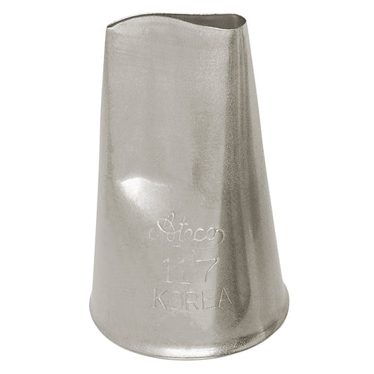 Ateco Stainless Steel Piping Tip Rose #117
