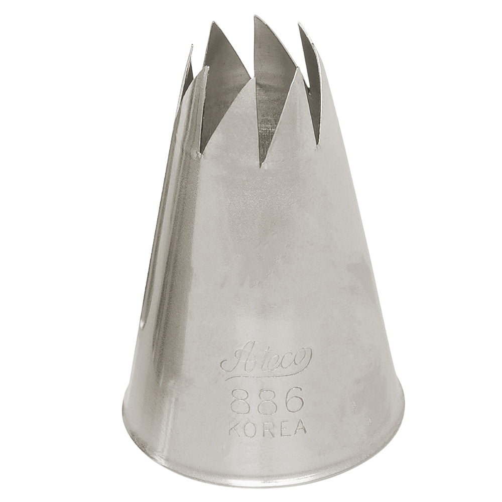 Ateco Piping Tip Swirl Top #886