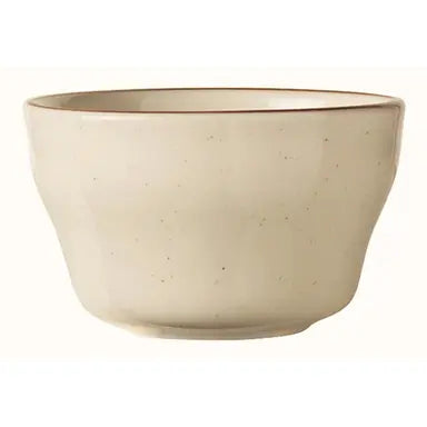 Yanco Ultima Brown Speckled Round Narrow Rim Stoneware Bouillon Cup 7-1/4 oz. BR-4