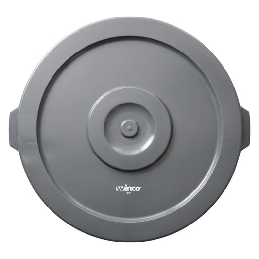 Huskee 44 Gallon Gray Round Trash Can Lid