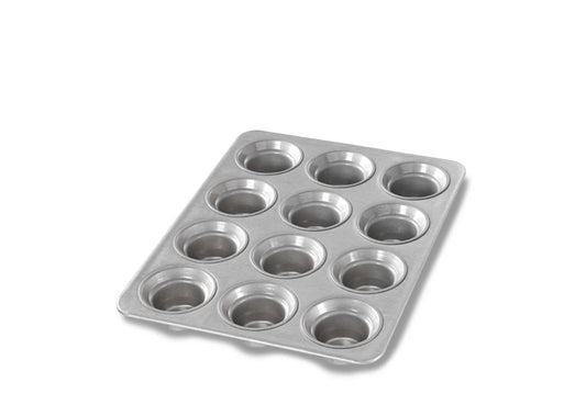 Chicago Metallic Aluminum Mini-Crown Muffin Pan 10-5/8" x 13-7/8" 42754