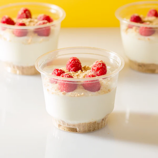 Clear Plastic Dessert Cup 8 oz. - 1000/Case