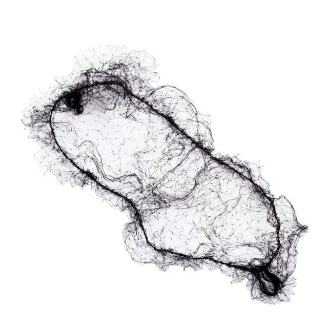 Nylon Hairnet Cap Black 21" - 1000/Case