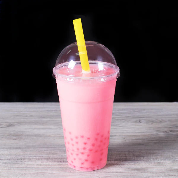 Neon Straw Fat 8" - 2400/Case