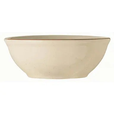 Yanco Ultima Brown Speckled Round Rolled Edge Stoneware Oatmeal Bowl 16 oz. BR-18 - 36/Case