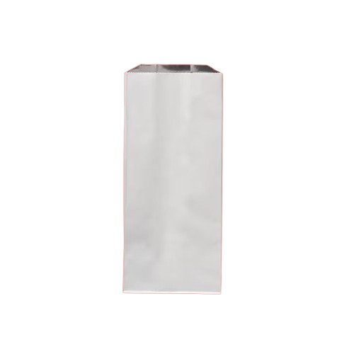 Foil Bag Pint Size Unprinted White 3-7/8" x 2-1/2" x 11-5/8"- 500/Case