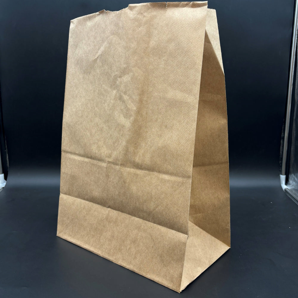 Brown Paper Bag 1/6 Size 75 lbs. - 400/Bundle