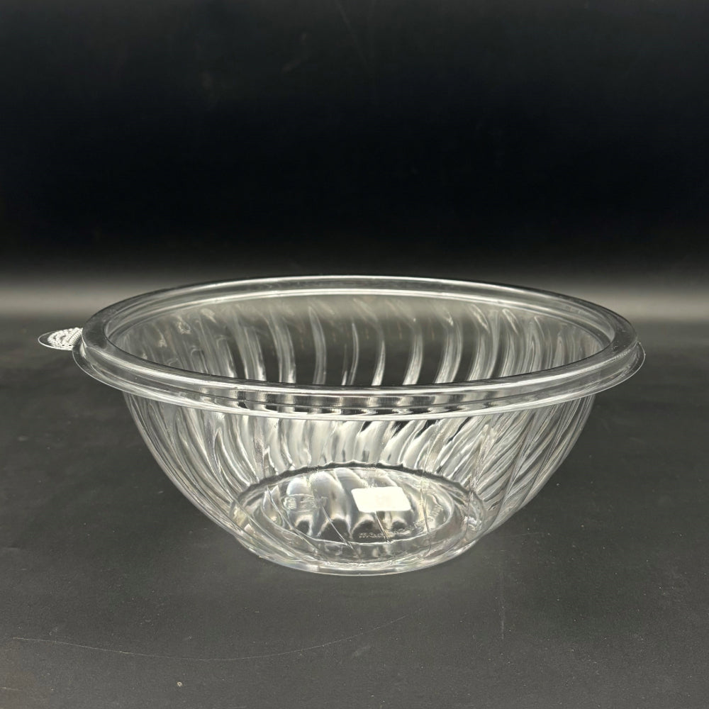 EMI Yoshi Salad Bowl Clear 80 oz. EMI-PTB80-10C - 25/Case