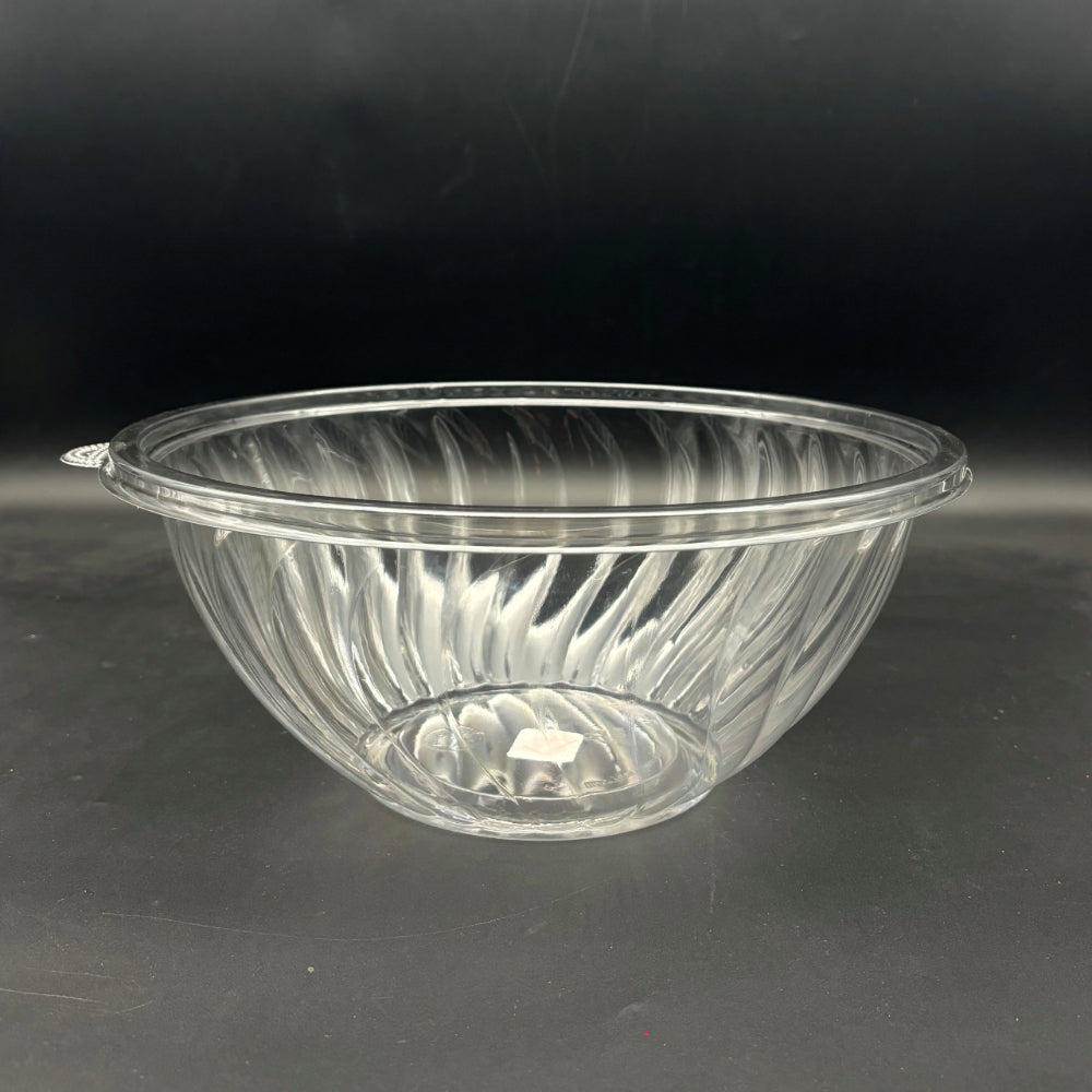 EMI Yoshi Clear Plastic Salad Bowl 160 oz. EMI-PTB160-12C - 25/Case