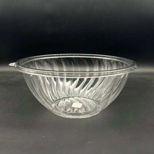 EMI Yoshi Clear Plastic Salad Bowl 160 oz. EMI-PTB160-12C - 25/Case