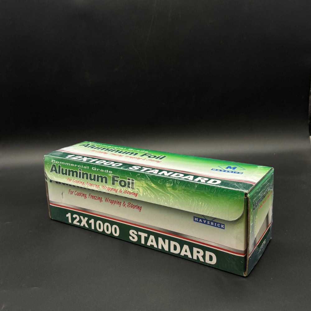 Aluminum Foil Roll Standard 12" x 1000' - 1 Roll