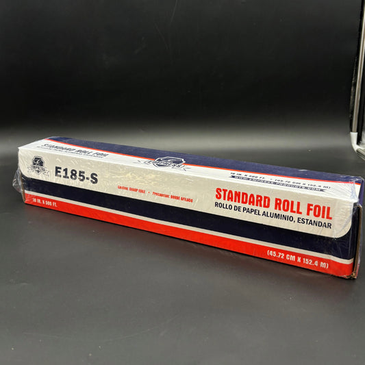 Aluminum Foil Roll Standard 18" x 500' - 1 Roll