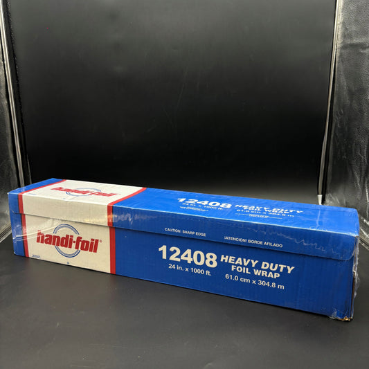 Aluminum Foil Roll Heavy Weight 24" x 1000' - 1 Roll