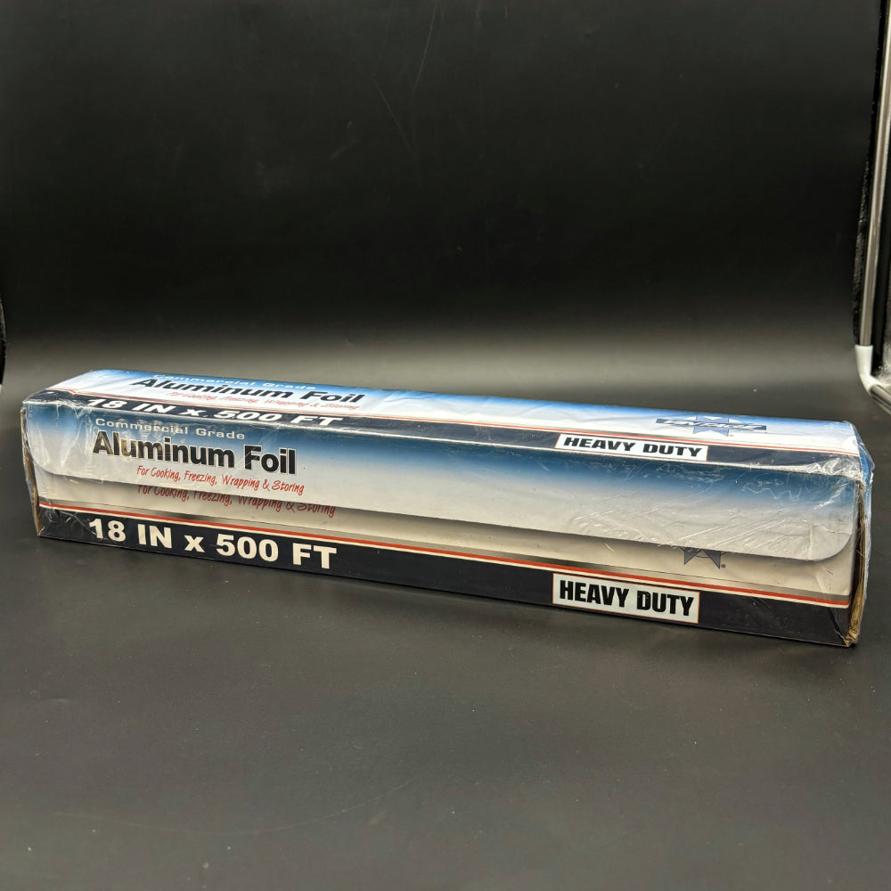 Aluminum Foil Roll Heavy Weight 18" x 500' - 1 Roll