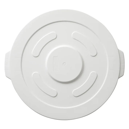 Huskee 20 Gallon White Round Trash Can Lid