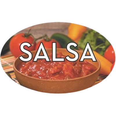 Standard Flavor Label Salsa - 500/Roll