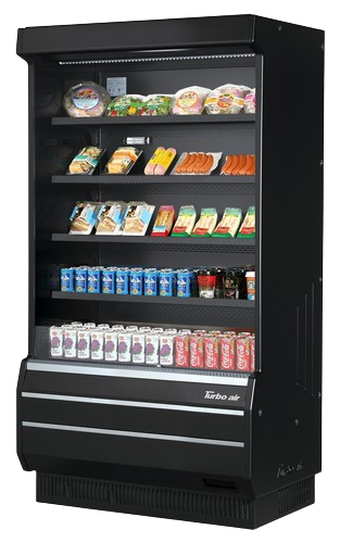 Turbo Air Vertical Open Display Merchandiser- 39"W