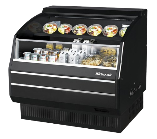 Turbo Air Horizontal Open Display Merchandiser Low Profile