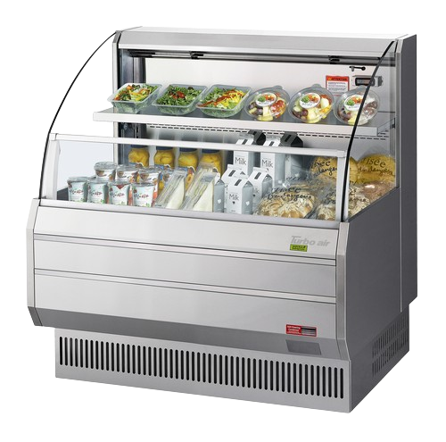 Turbo Air Horizontal Open Display Merchandiser Low Profile