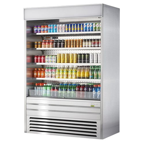 Turbo Air Vertical Air Curtain Open Display Merchandiser