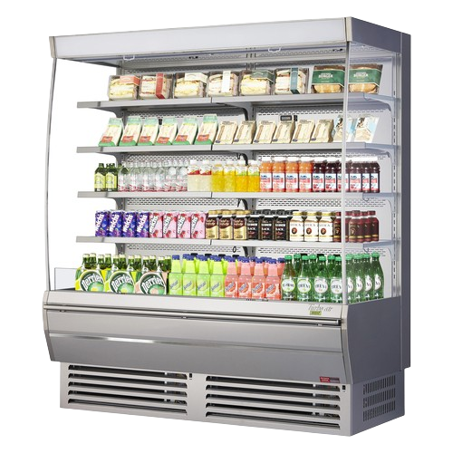 Turbo Air Extra Deep Vertical Open Display Merchandiser