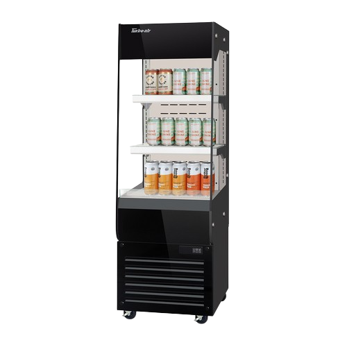 Turbo Air Horizontal Open Display Merchandiser Slim Profile