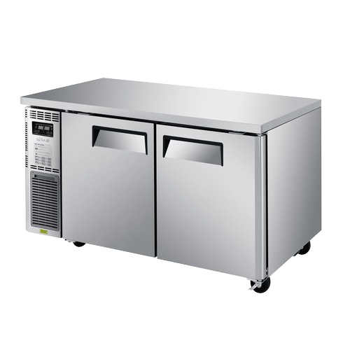 Turbo Air J Series Side Mount Undercounter Dual Temp Refrigerator/Freezer Two-Section
