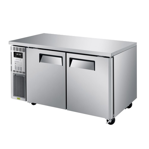 Turbo Air J Series Side Mount Undercounter Dual Temp Refrigerator/Freezer Two-Section