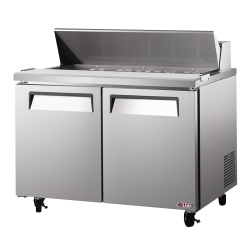 Turbo Air E-line Sandwich/Salad Unit Two-Section