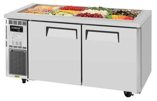 Turbo Air J Series Refrigerated Buffet Table Two-Section