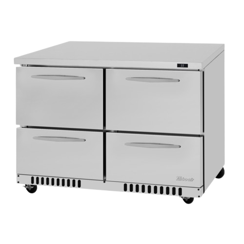 Turbo Air PRO Series Undercounter Refrigerator Two-Section