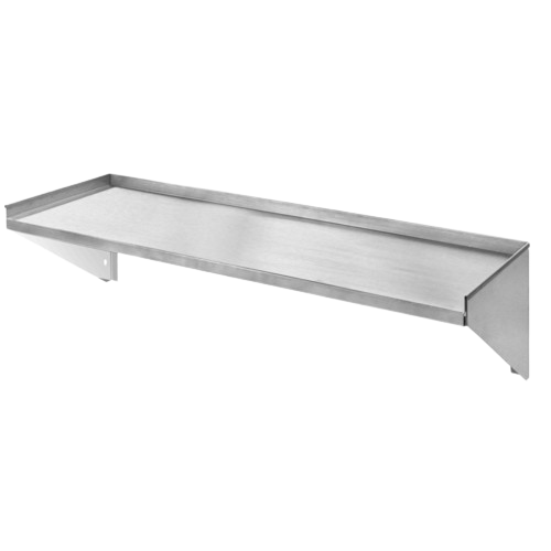 Klinger's Stainless Steel Wall Mount Shelf 36" W x 12" D