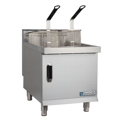 Eurodib Countertop Natural Gas Fryer- 30 lb Capacity