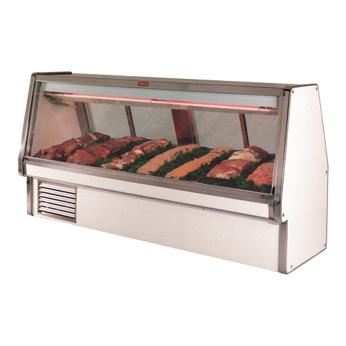 Howard McCray Refrigerated Red Meat Service Case 124-1/2" W