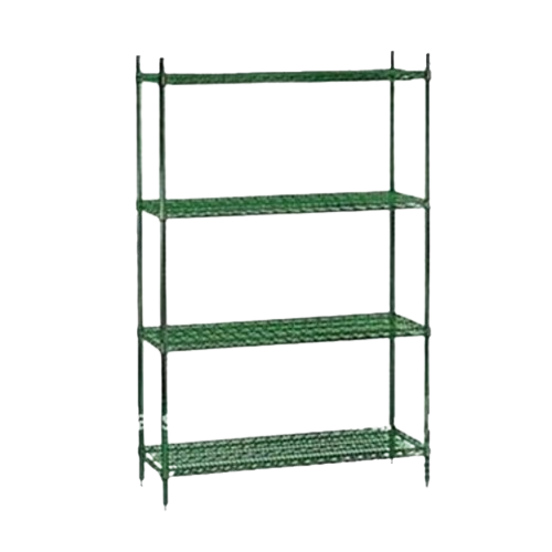 Klinger's Trading Green Wire Shelf 72"W x 18"H