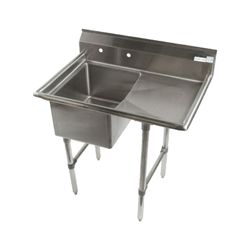 Klinger's Stainless Steel One Compartment Economy Sink 36-1/2" W