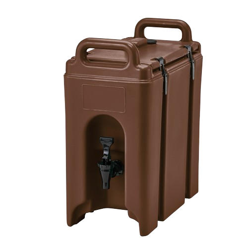 Cambro Manufacturing Camtainer® Beverage Carrier 2-1/2 Gallon Dark Brown