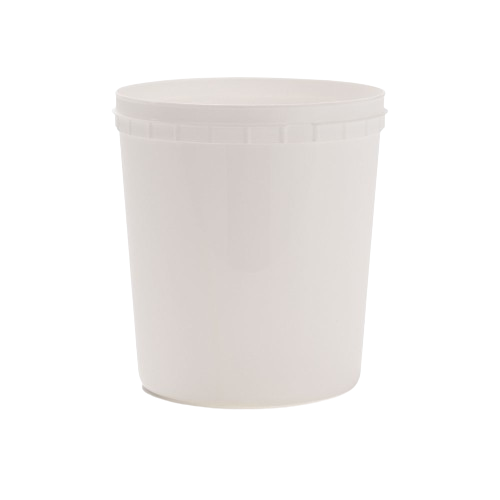 Berry Plastics Deli Container White 128 oz. T801134 - 100/Case