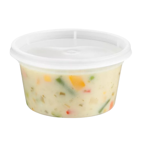 Heavy Deli Container Combo Clear 12 oz. - 240/Case