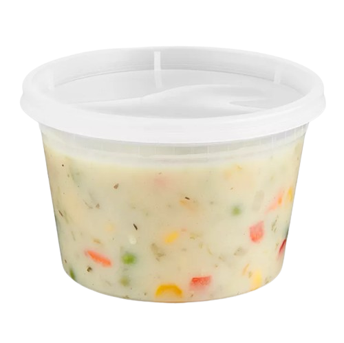 Heavy Deli Container Combo Clear 16 oz. - 240/Case