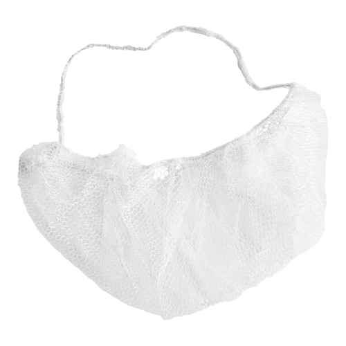 Beard Guard 18" White - 100/Pack